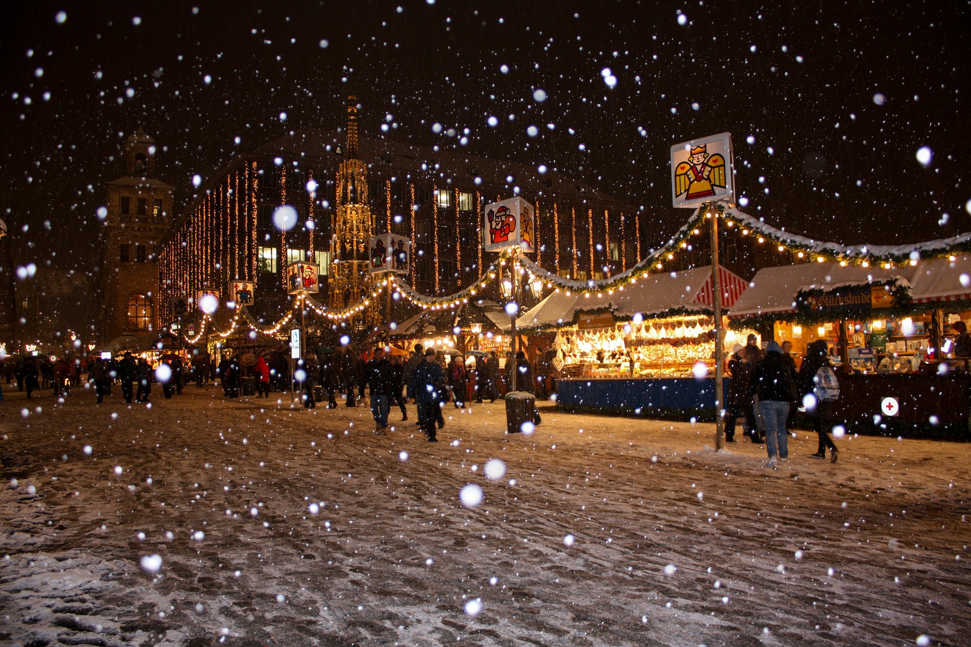 De kerstmarkten in Regensburg Duitsland bezoeken
